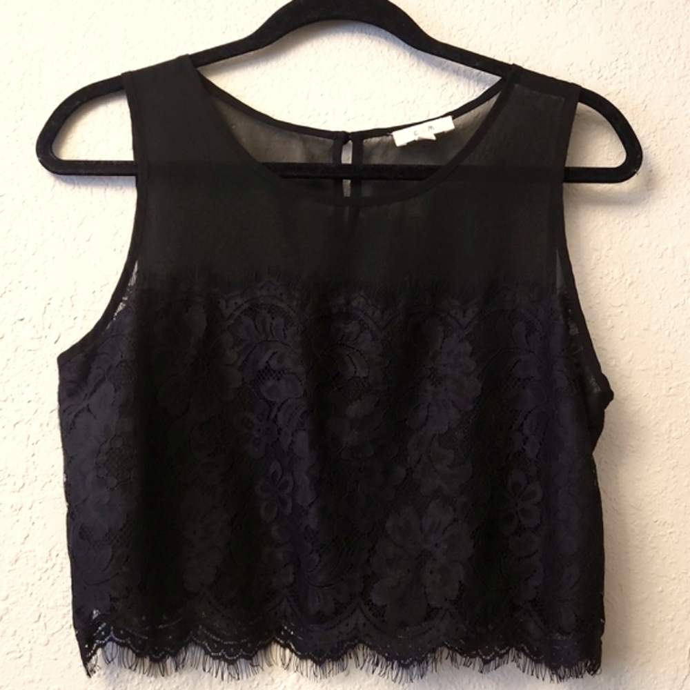 Lace Crop Top